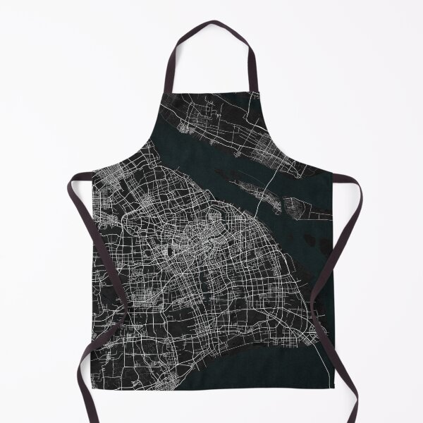Item preview, Shanghai City Map of China - Dark designed and sold by deMAP.