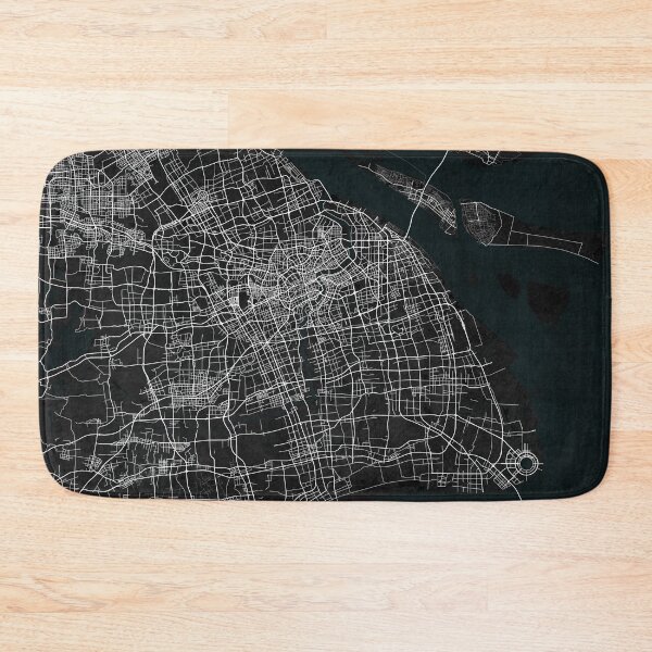 Item preview, Shanghai City Map of China - Dark designed and sold by deMAP.