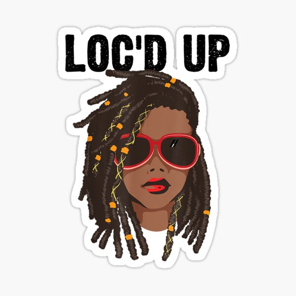 Dreadlocks Girl Stickers Redbubble