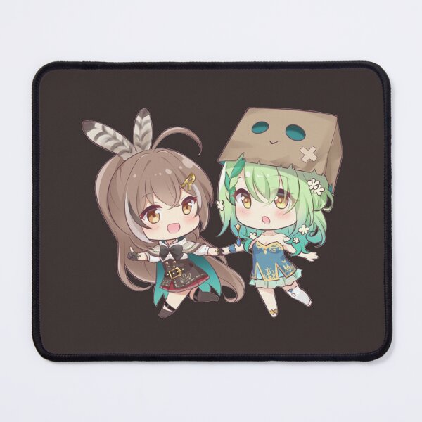 Nanashi Mumei & Ceres Fauna Mouse Pad