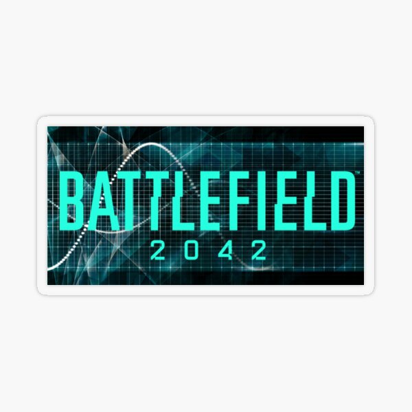 "Battlefield 2042 logo" Sticker for Sale by Guillaume7 | Redbubble