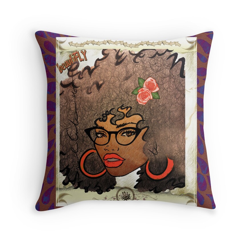 African American Cute: Throw Pillows | Redbubble