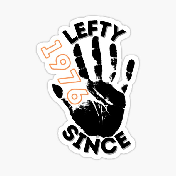 Left Handed Person Gifts Proud Lefty Left Hander' Sticker