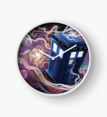 TARDIS in der Zeit Vortex Uhr
