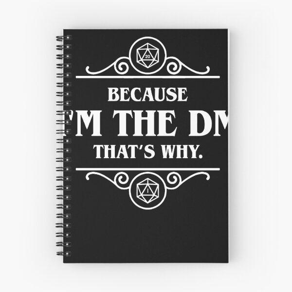 Item preview, Because i'm the DM That's Why Dungeo and Dragons designed and sold by MaiiShop.