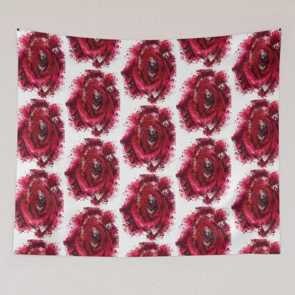 Item preview, Red Rose Abstract color designed and sold by artdragongift 15.