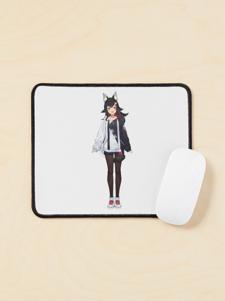 ookami mio mouse pad