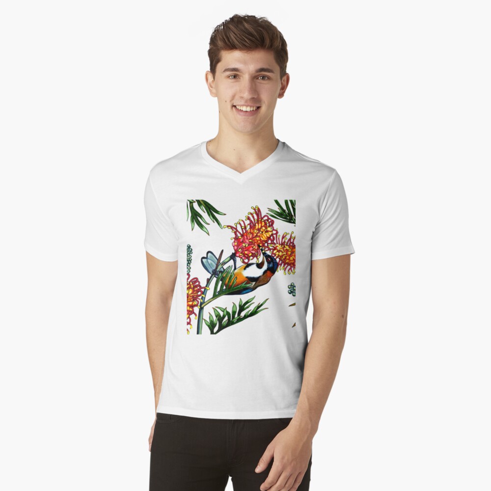 Item preview, V-Neck T-Shirt designed and sold by lauralretz.