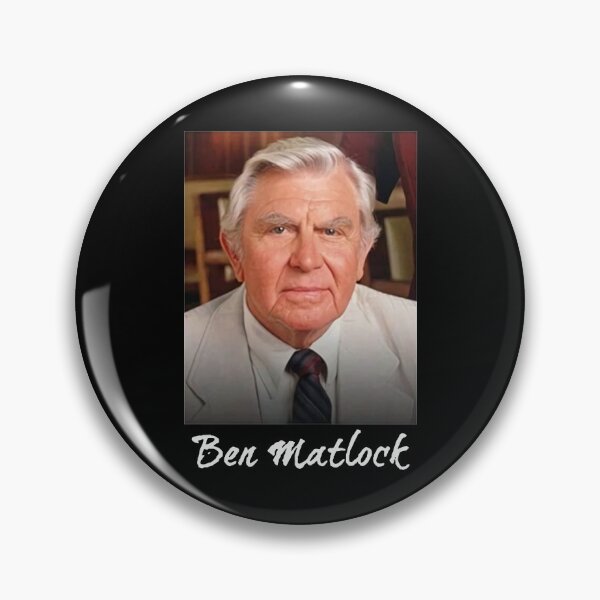 Item preview, Ben Matlock Funny Tv Lawyer Drama White Retro Vintage 80'S Sitcom Matlock designed and sold by MaiiShop.