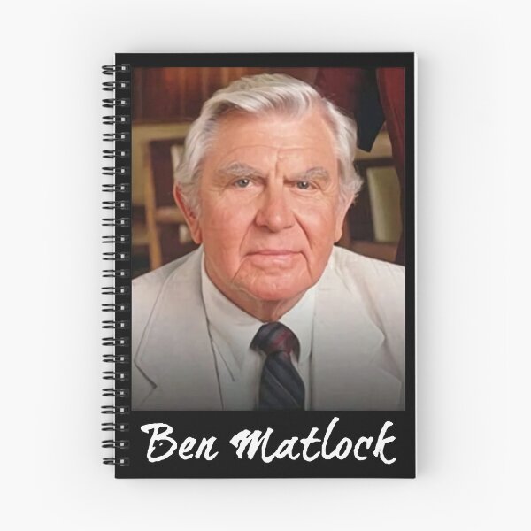 Item preview, Ben Matlock Funny Tv Lawyer Drama White Retro Vintage 80'S Sitcom Matlock designed and sold by MaiiShop.