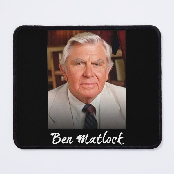 Item preview, Ben Matlock Funny Tv Lawyer Drama White Retro Vintage 80'S Sitcom Matlock designed and sold by MaiiShop.
