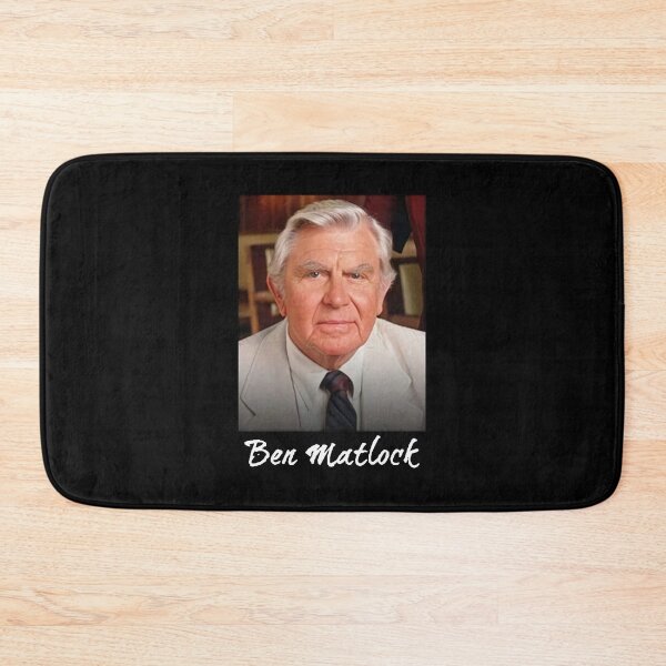 Item preview, Ben Matlock Funny Tv Lawyer Drama White Retro Vintage 80'S Sitcom Matlock designed and sold by MaiiShop.