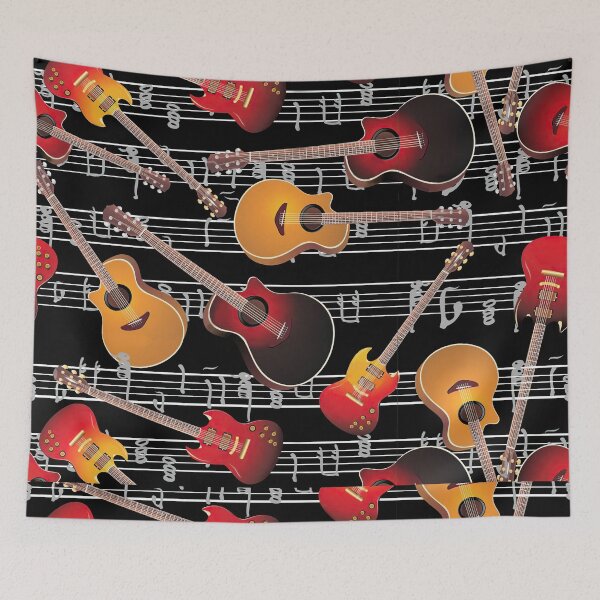 Item preview, Guitar Music Sheet designed and sold by VintageViolet79.