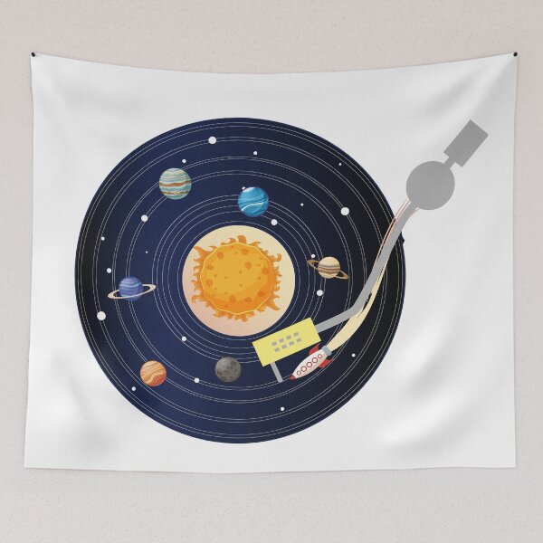 Item preview, Solar System Vinyl Record designed and sold by sabirlhc.
