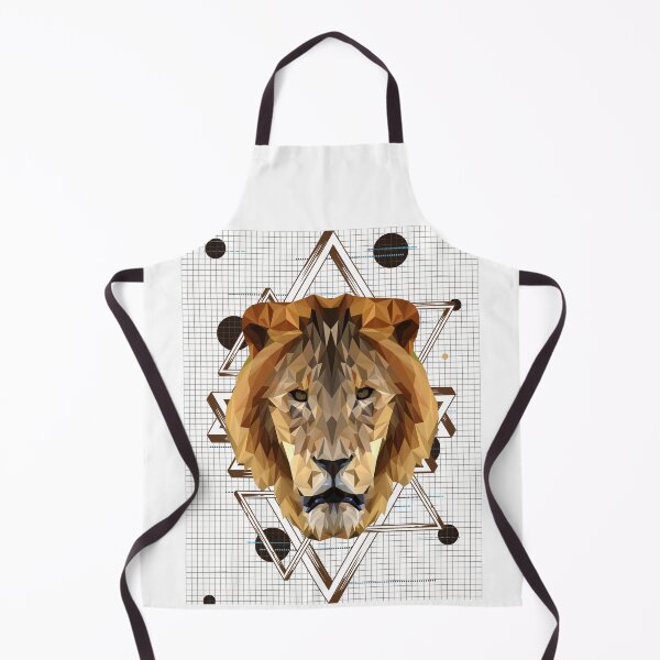 Item preview, Lion colorful low poly design - Low poly arts, geometric designs, graphic constructions and animal representation designed and sold by AdvanceDesign.