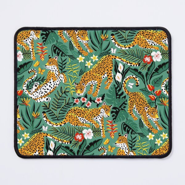 Item preview, Dancing Jaguar Jungle - Green designed and sold by TigaTiga.
