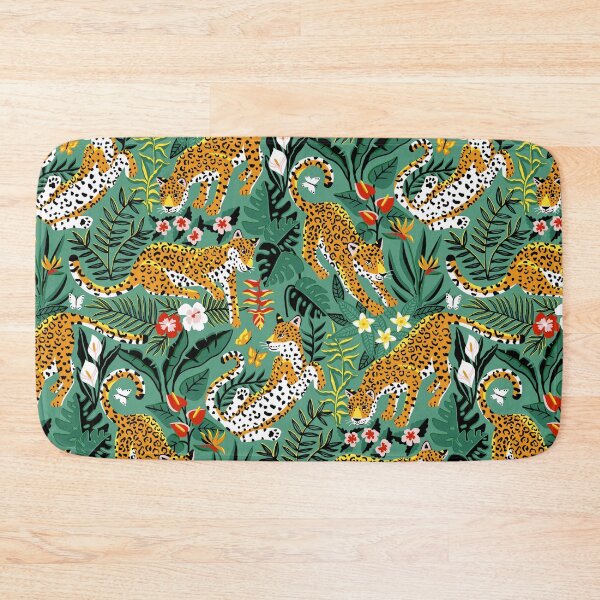 Item preview, Dancing Jaguar Jungle - Green designed and sold by TigaTiga.