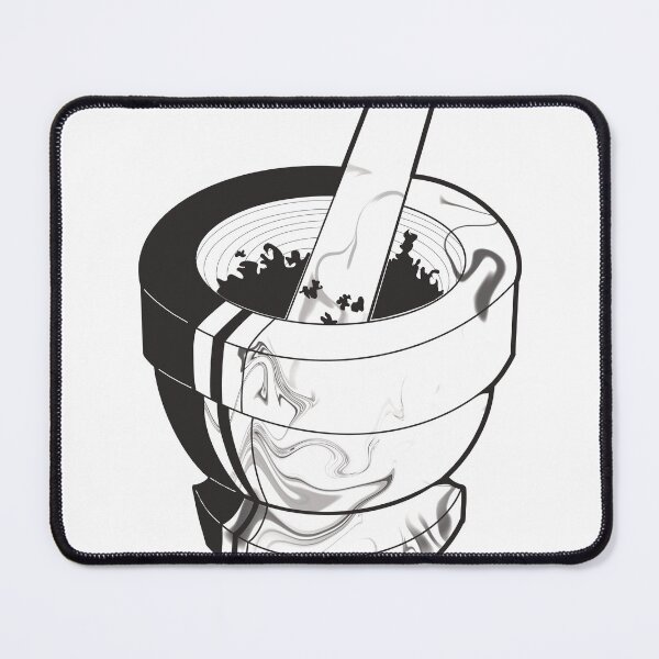 Item preview, Mortar and pestle- day 6 witchtober designed and sold by EmilieZaenker.