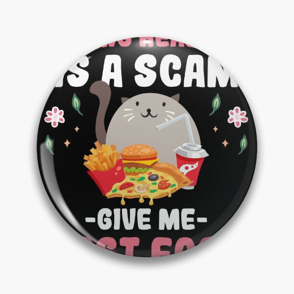 Item preview, Fast Food cat for scammer designed and sold by fatshirt.