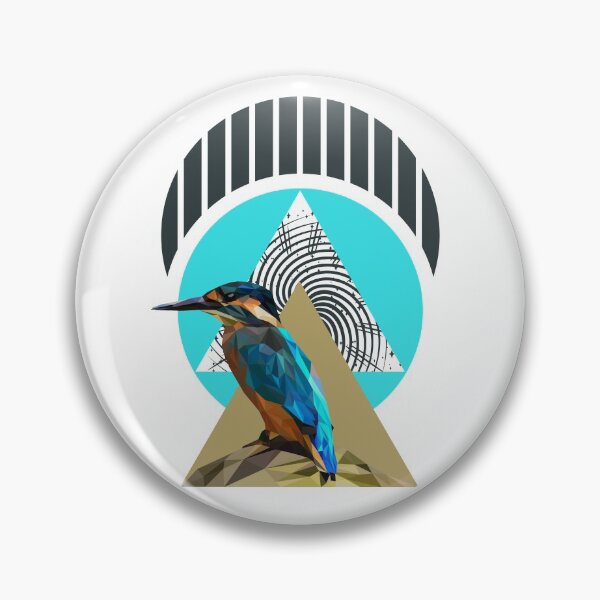 Item preview, Humming-bird colorful low poly design - Low poly arts, geometric designs, graphic constructions and animal representation designed and sold by AdvanceDesign.