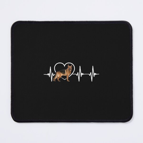 Artikelvorschau, German Shepherd Heartbeat Love German Shepherd entworfen und verkauft von Lucius41244.