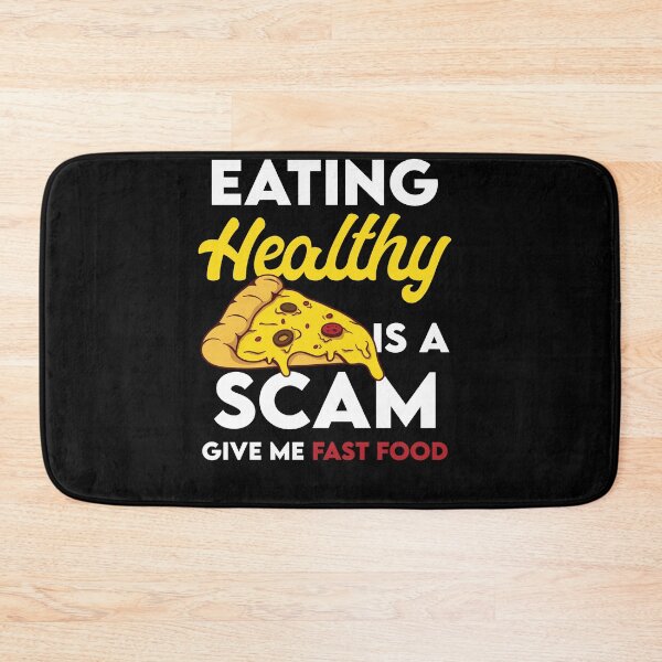Item preview, Fast food meme with pizza and burger designed and sold by fatshirt.