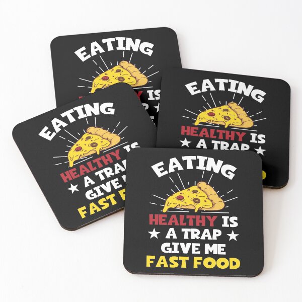 Item preview, Eating healthy is a trap. Give me fast food designed and sold by fatshirt.