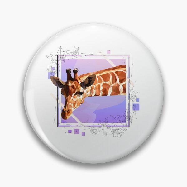 Item preview, Giraffe colorful low poly design - Low poly arts, geometric designs, graphic constructions and animal representation designed and sold by AdvanceDesign.