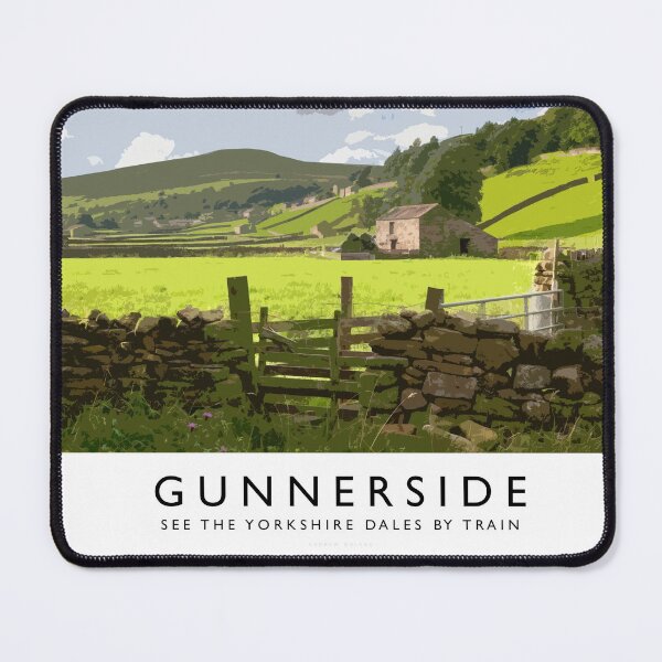 Item preview, Gunnerside (Railway Poster) designed and sold by andrewroland.