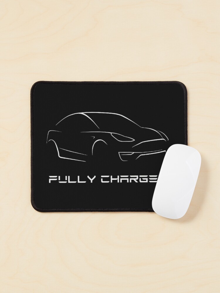 tesla mouse pad