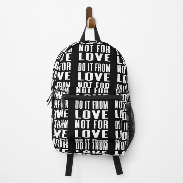 Item preview, Do It From Love Not For Love Typography Life and Inspiration Quote in Normal Style - Funny designed and sold by Vasabi88.