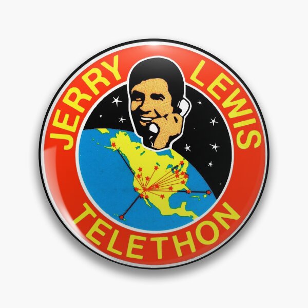 Item preview, JERRY LEWIS TELETHON designed and sold by ThrowbackAds.