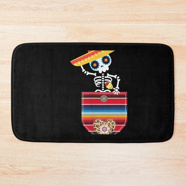 Item preview, Calaca Blanket Pocket Serape Mexican Cinco De Mayo designed and sold by MuratshiMana.