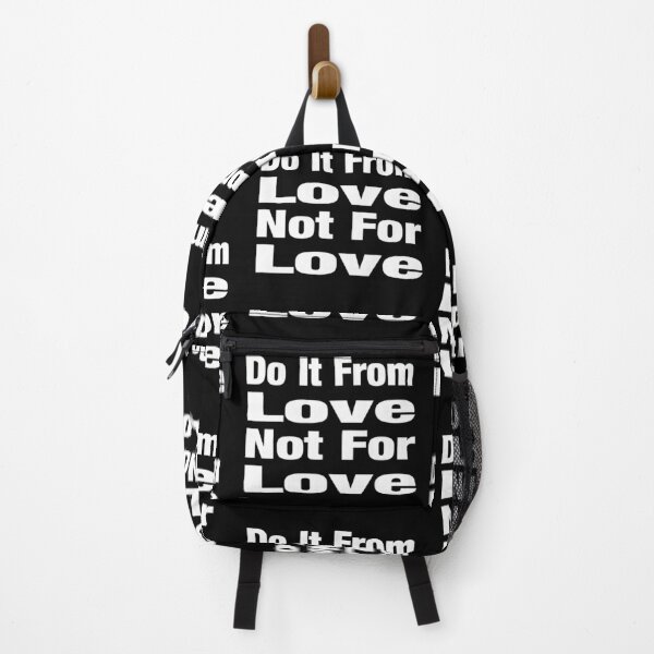 Item preview, Do It From Love Not For Love Typography Life and Inspiration Quote in General Style - Funny designed and sold by Vasabi88.
