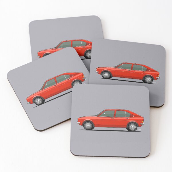 Item preview, AR Alfasud individual drawing - red designed and sold by RJWautographics.