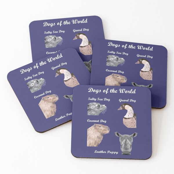 Item preview, Dogs of the World designed and sold by GeoCreate.