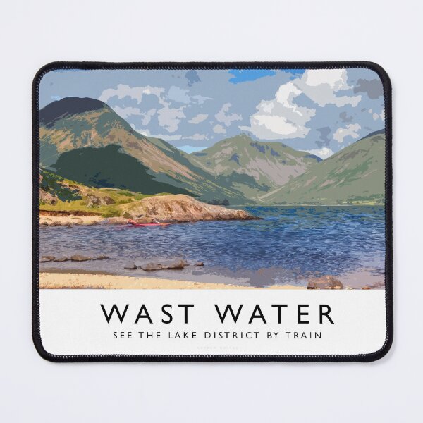 Item preview, Wast Water (Railway Poster) designed and sold by andrewroland.