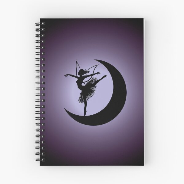 Item preview, Ballerina Fairy on the moon - purple designed and sold by CyrielleShop.