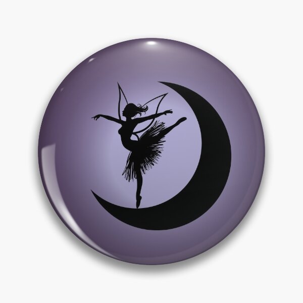 Item preview, Ballerina Fairy on the moon - purple designed and sold by CyrielleShop.