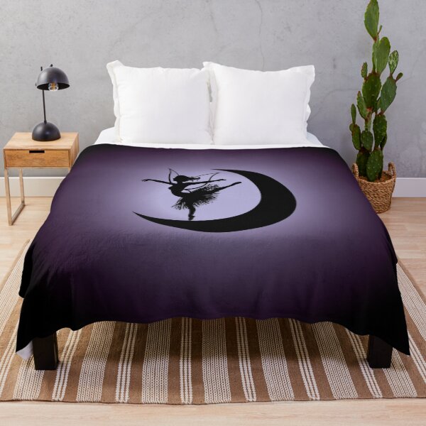Item preview, Ballerina Fairy on the moon - purple designed and sold by CyrielleShop.