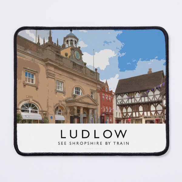 Item preview, Ludlow (Railway Poster) designed and sold by andrewroland.