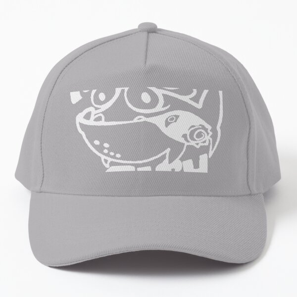 Navy Blue Fish Bone Truckers Hat - Dead Fish Hook