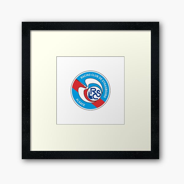 Racing Club de Strasbourg Alsace | Bouclier RC Strasbourg Alsace Impression encadrée