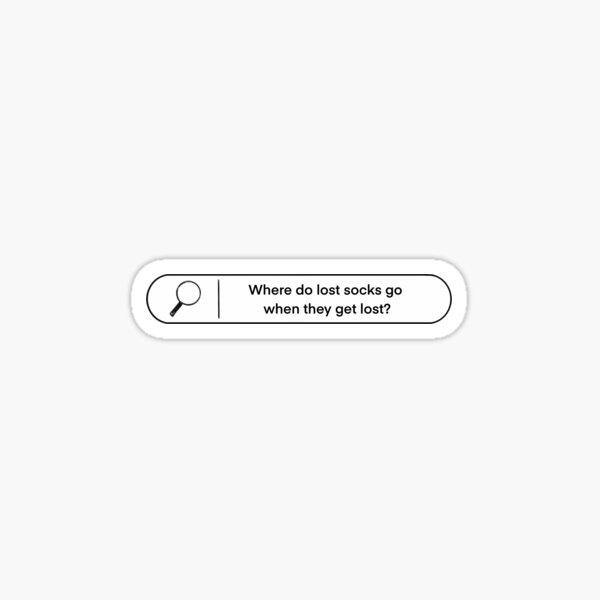  where do lost socks go when they get lost google search design