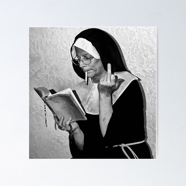 Item preview, Smoking Nun designed and sold by Ashley Lustful.