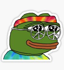 Peace Pepe Sticker