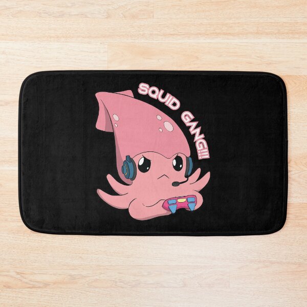 Item preview, Squid Gang!!! Hardcore Gamer Squid designed and sold by kittengallery.