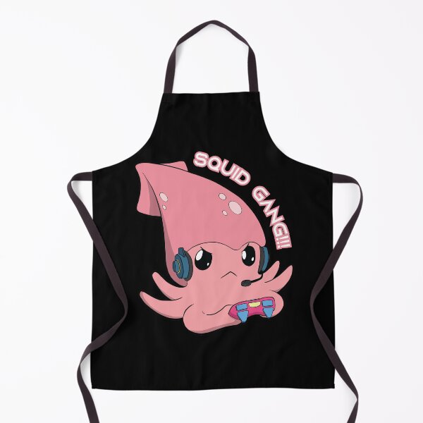 Item preview, Squid Gang!!! Hardcore Gamer Squid designed and sold by kittengallery.