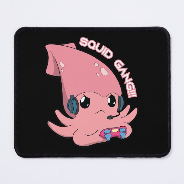 Item preview, Squid Gang!!! Hardcore Gamer Squid designed and sold by kittengallery.