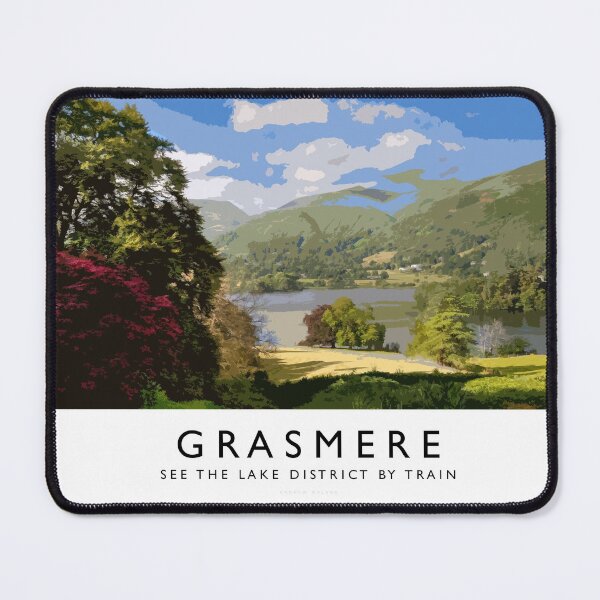 Item preview, Grasmere (Railway Poster) designed and sold by andrewroland.